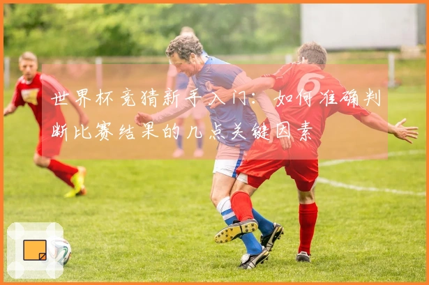 世界杯竞猜新手入门：如何准确判断比赛结果的几点关键因素